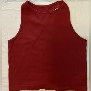 Free People Intimately Free Sleeveless Maroon Tank XS/S
